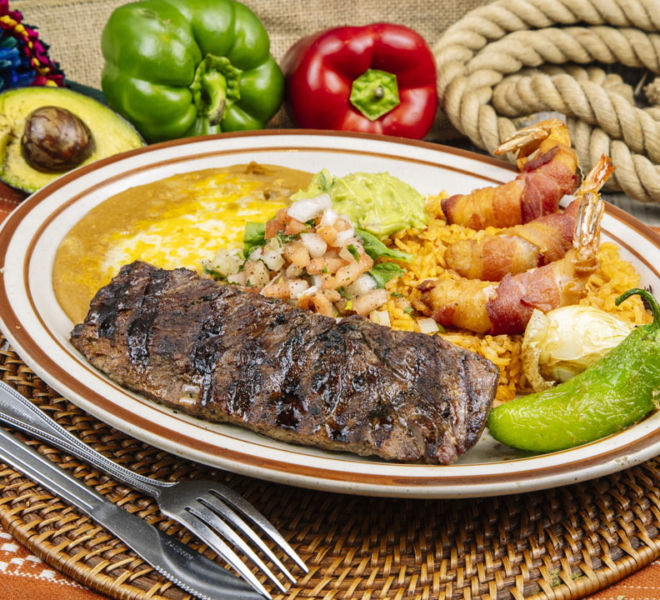 Carne Asada con Camarones_4409