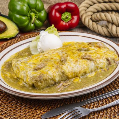Chile Verde Burrito_4373